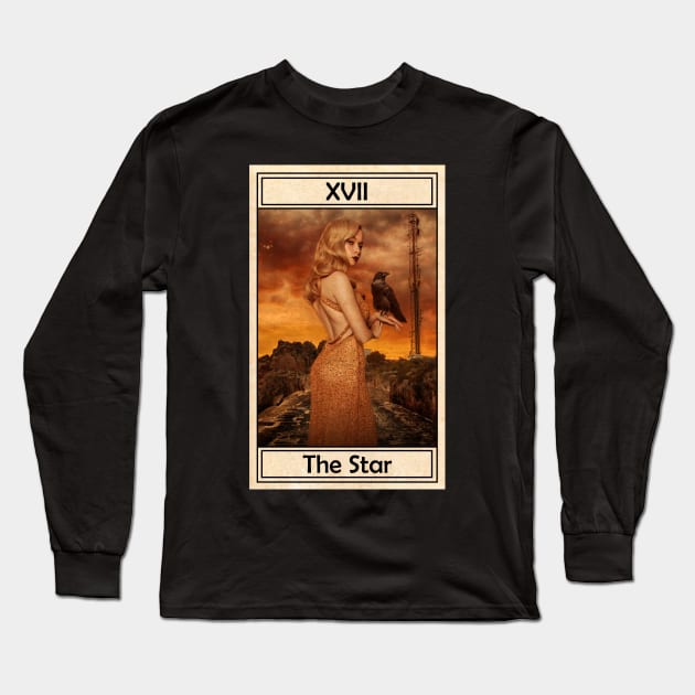 The Star Long Sleeve T-Shirt by Gwraggedann